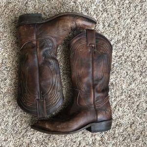 Frye cowboy boots size 7.5